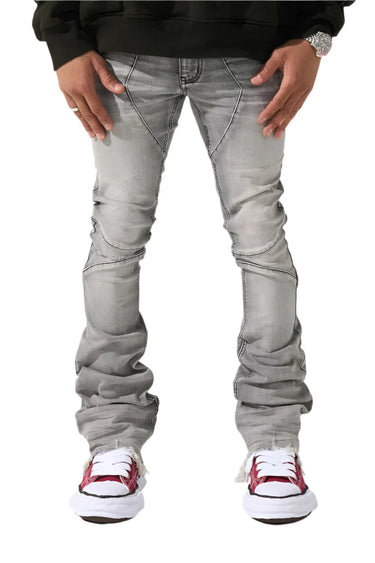 Serenede - Noctis Stacked Jeans - Clique Apparel