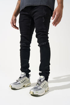 Serenede - Midnight Black Jeans - Clique Apparel