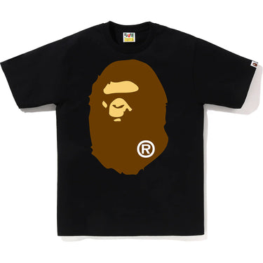 Bape - APE Tee Head - Black - Clique Apparel