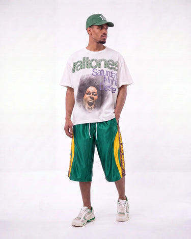 Vale Forever - Iverson Basketball Shorts Green