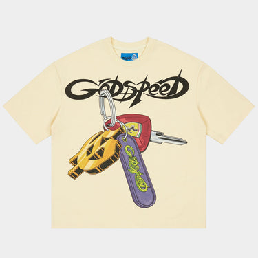 Godspeed - K.O.D NG Tee - Bone - Clique Apparel