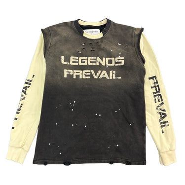 LP - Twofer Crew Neck Black - Clique Apparel