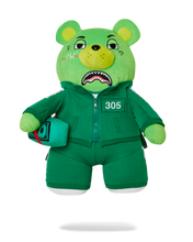 Load image into Gallery viewer, Sprayground - Squid Game Contestant Bear Teddy Bear Backpack - Clique Apparel