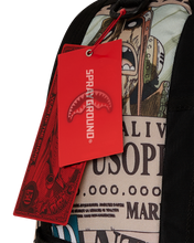Load image into Gallery viewer, Sprayground - One Piece Wanted Shark Posters Backpack - Clique Apparel