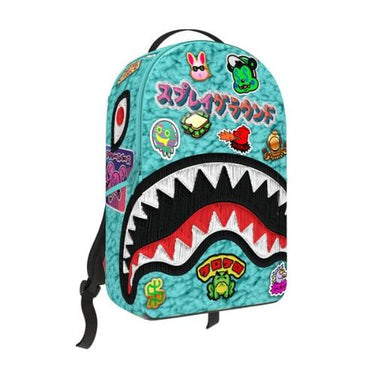 Sprayground - Embellished Fleece Monster Backpack - Clique Apparel