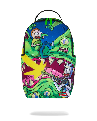 Sprayground - Rick And Morty Mutant DLXSR Backpack - Clique Apparel