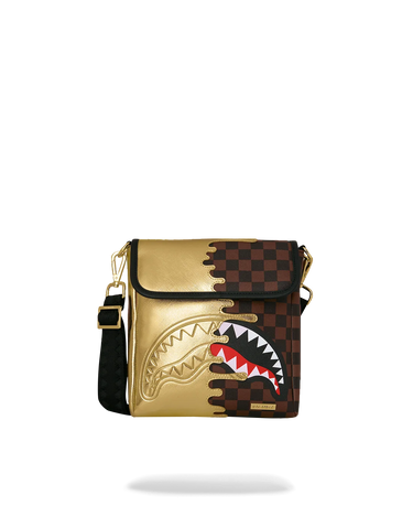 Sprayground - Golden Dynasty Messenger Sling - Clique Apparel