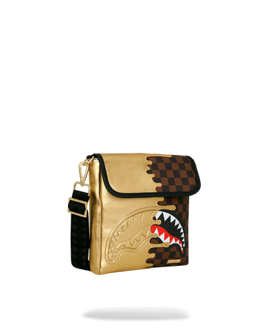 Sprayground - Golden Dynasty Messenger Sling - Clique Apparel
