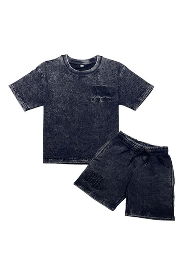 Black Label - Kids BL3 Splash Bling Set - Black - Clique Apparel