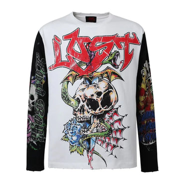 Lost Intricacy - Ed Hardy Long Sleeve - Black - Clique Apparel
