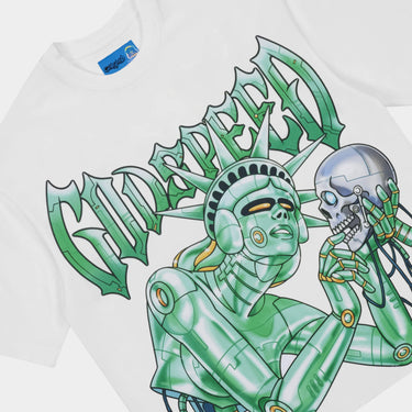 Godspeed - Freedoms Protocol NG Tee - White - Clique Apparel