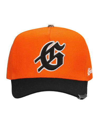Godspeed - Insignia Hat - Orange Black 2026 - Clique Apparel