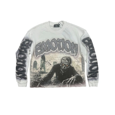 Mixed Emotion - White Resurrection Sleeve - Clique Apparel