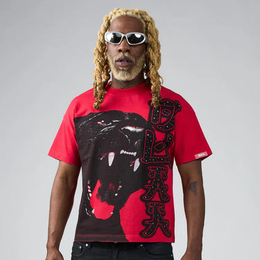 Duaa - Jax Tee - Red - Clique Apparel