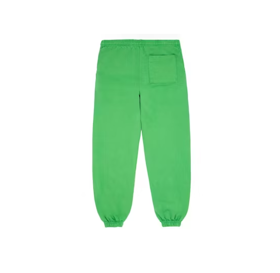 2022 Spider Green 555555 Sweatpants Men Women 1:1 Flame Print