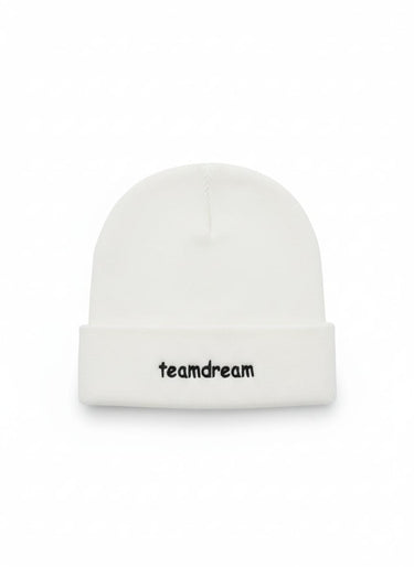 TeamDream - Plain Beanie - White - Clique Apparel