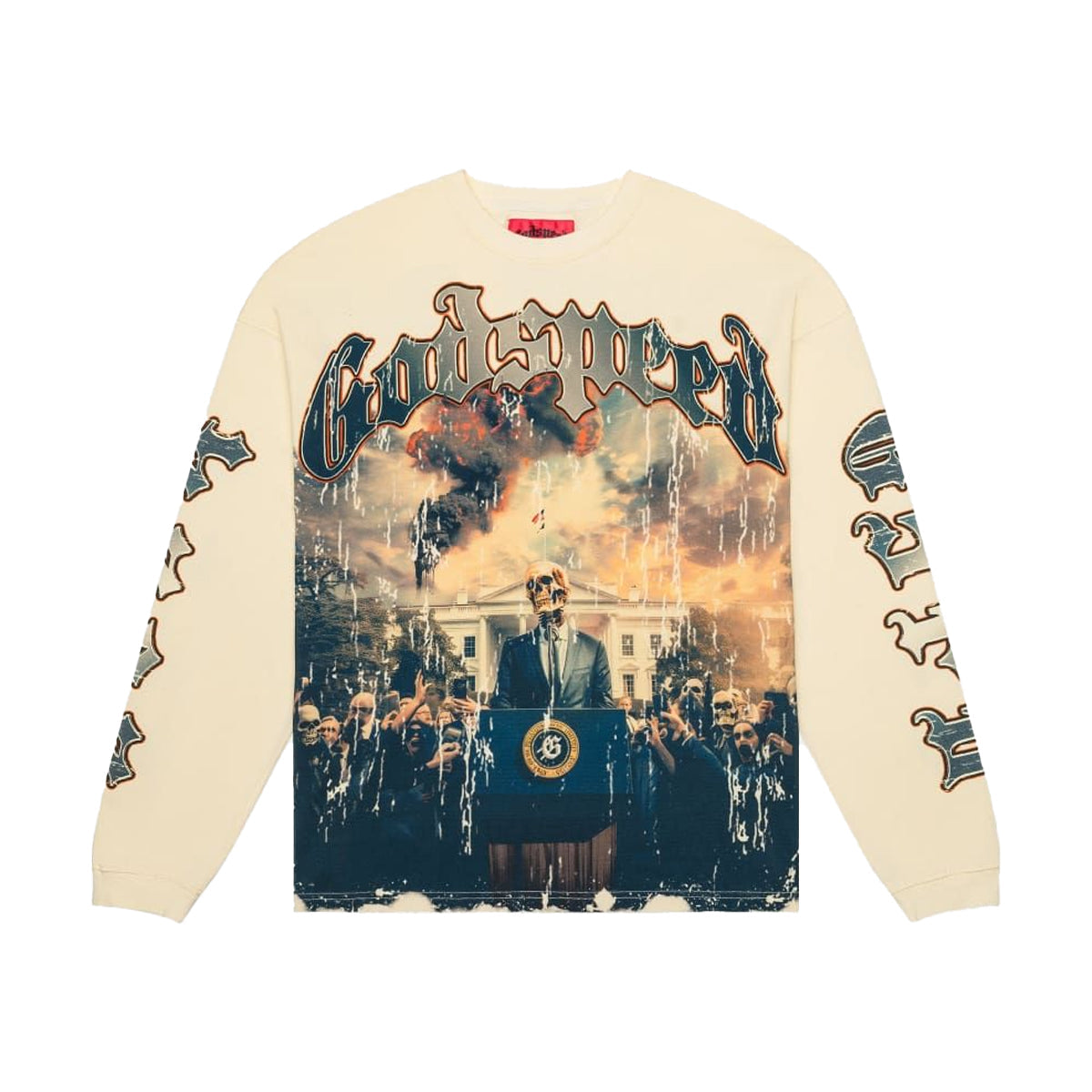 Godspeed V.O.D 2024 Long Sleeve Shirt Bone Clique Apparel