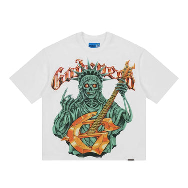 Godspeed - Liberty Rock NG Tee - White - Clique Apparel