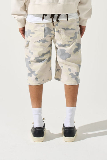 Serenede - Monarch Denim Shorts - Camo - Clique Apparel