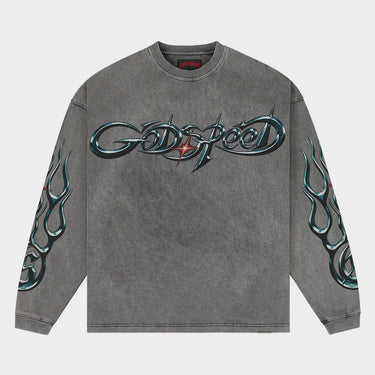 Godspeed- New Age Reloaded LS - Grey - Clique Apparel