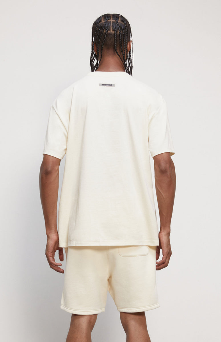 国内発送【FEAR OF GOD ESSENTIALS】CLASSIC SHORT SLEEVE TEE Classic Short Sleeve Tee in Jet Black | Fear of God
