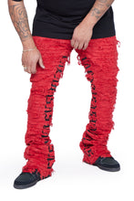 Load image into Gallery viewer, Valabasas - Stacked Ironic - Red Washed - Clique Apparel