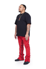 Load image into Gallery viewer, Valabasas - Stacked Ironic - Red Washed - Clique Apparel