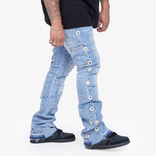 Load image into Gallery viewer, Valabasas - Stacked Zenith Jeans - Blue - Clique Apparel