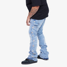 Load image into Gallery viewer, Valabasas - Stacked Zenith Jeans - Blue - Clique Apparel