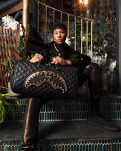 Load image into Gallery viewer, Sprayground -  Black Mamba Quilted Emperor 24K Geneva Duffle - Clique Apparel