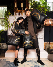 Load image into Gallery viewer, Sprayground -  Black Mamba Quilted Emperor 24K Geneva Duffle - Clique Apparel