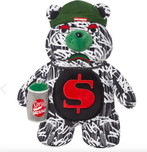 Load image into Gallery viewer, SPRAYGROUND BACKPACK- NIGHT NIGHT MONEY BEAR TEDDYBEAR - Clique Apparel
