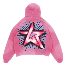 Load image into Gallery viewer, Wnkd Riot - Up the Score Pink Hoodie