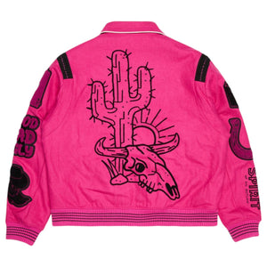 Valabasas -  Wild Bunch Fuchsia Leather JKT