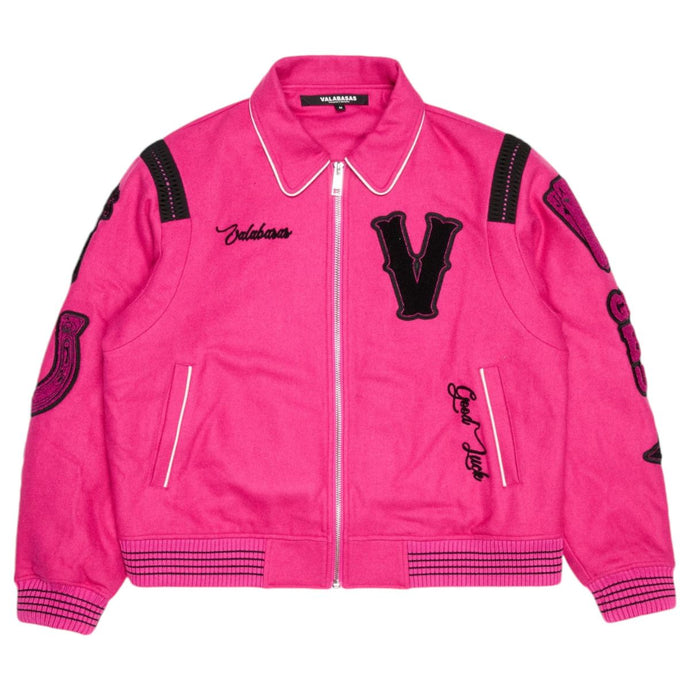 Valabasas -  Wild Bunch Fuchsia Leather JKT