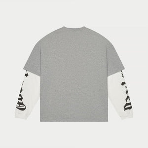 Godspeed- Spirit Animal Layered T-shirt (Grey)