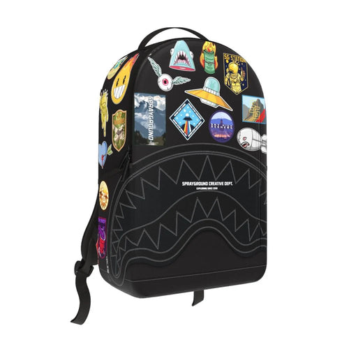 Sprayground - Sharkmouth Embossed Patches DLXSV Backpack