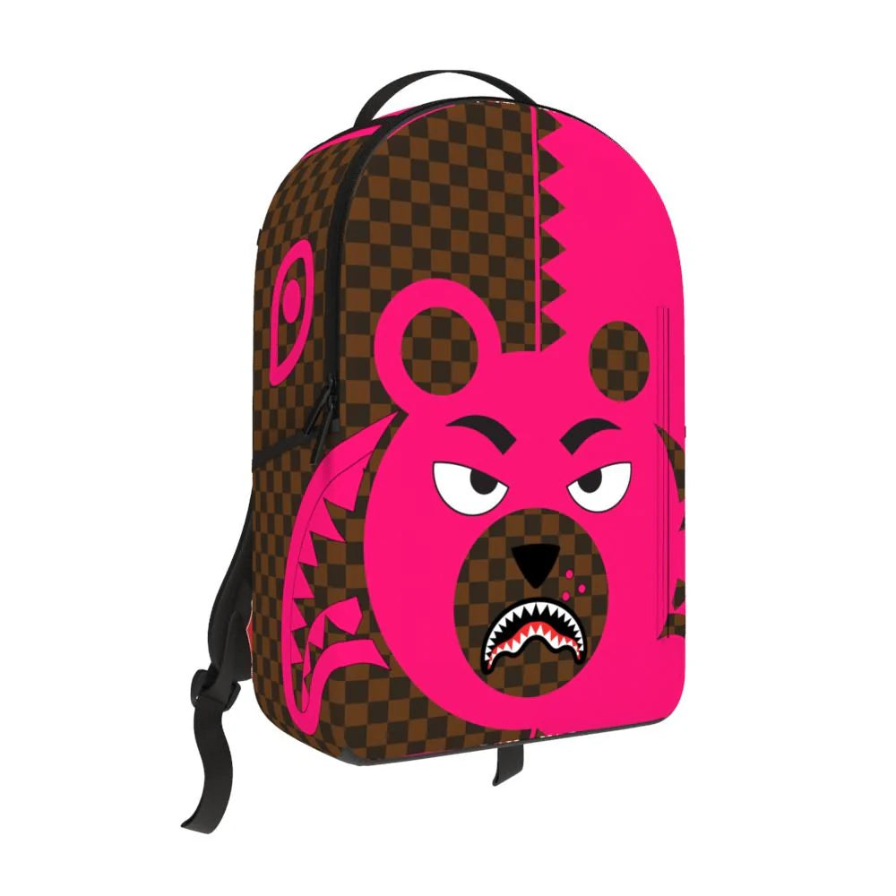 Sprayground - Pink Bear Shark DLXSV Backpack