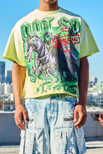 Load image into Gallery viewer, First Row - Green Warning Tee/FRM3011