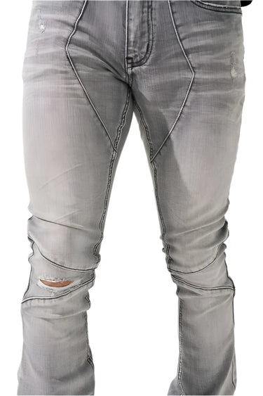 Serenede - Noctis Stacked Jeans - Clique Apparel