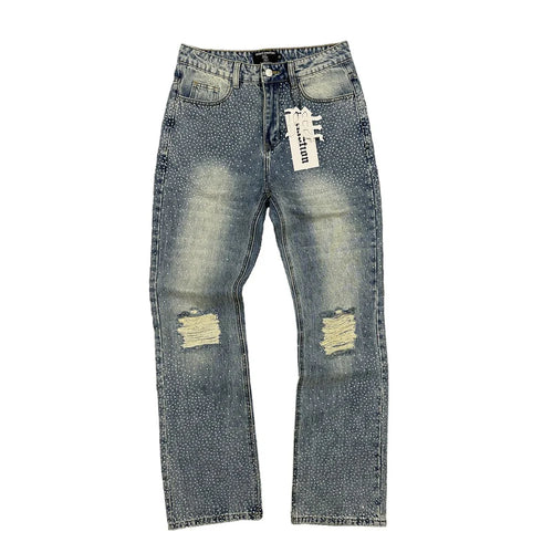 Mixed Emotion - Rhinestone Jeans - Clique Apparel