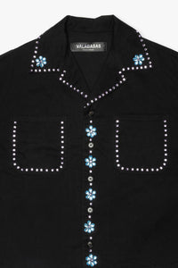 Valabasas - Under Pressure Black Button Down - Clique Apparel