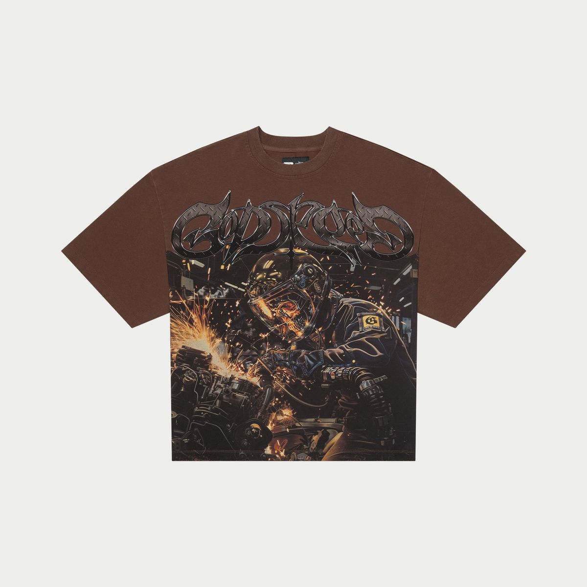 Godspeed - Steel Sharpens Steel (Brown Wash) - Clique Apparel