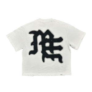 Mixed Emotions - White  End Rhinestone - Clique Apparel