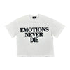 Mixed Emotions - White  End Rhinestone - Clique Apparel