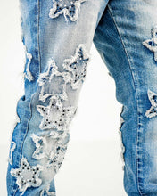 Load image into Gallery viewer, Preme - Preme Star Applique Jean - Indigo Blue