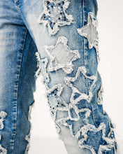 Load image into Gallery viewer, Preme - Preme Star Applique Jean - Indigo Blue