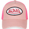 Von Dutch - Staple Trucker ( Pink/ Red Logo) - Clique Apparel
