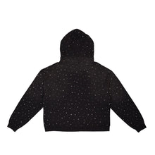 Load image into Gallery viewer, First Row -ALLOVER RHINE STONE PULLOVER HOODIE