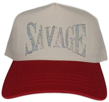 Load image into Gallery viewer, Savage Rhinestone Trucker Hat – Multi color